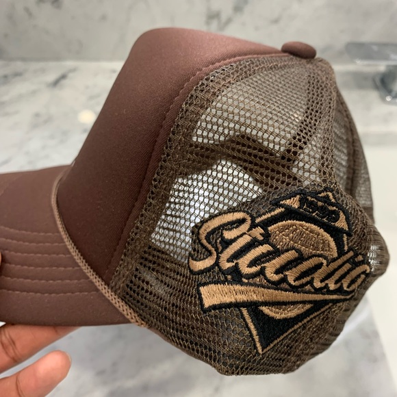 Brown La Dodgers Trucker Hat - Picture 2 of 3